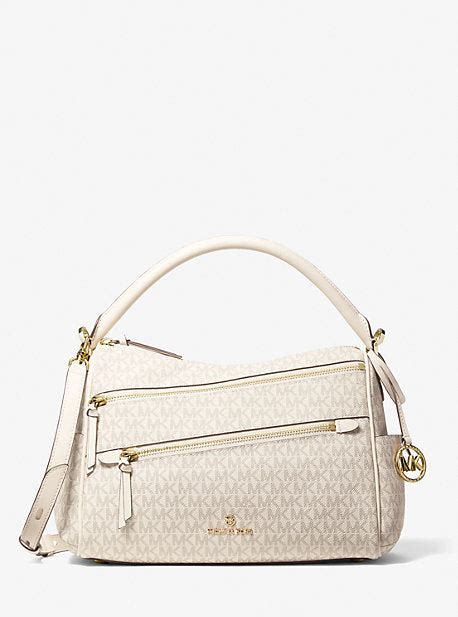 michael kors lorimer large|Lorimer Large Logo Satchel – Michael Kors Pre.